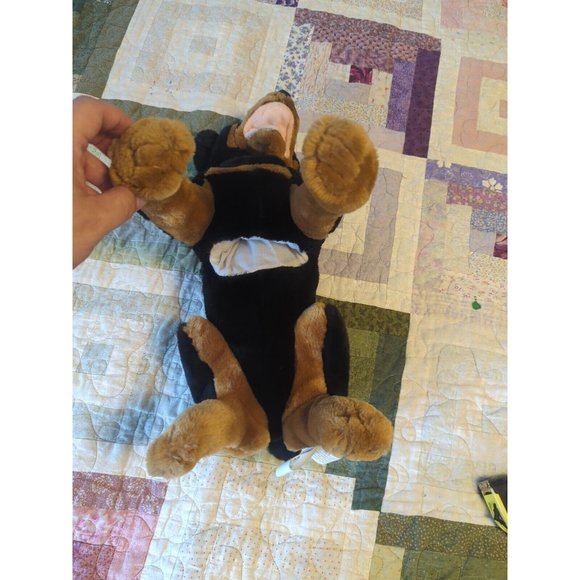 2008 Sunny & Co Rottweiler Dog Puppet 18" - Picture 4 of 5